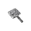Liquid Shape Handheld Mirror Silver Vanity Mirror Beauty Makeup Mirror  Women