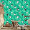 Soccer Balls In Front of the Stars Wallpaper for Living Room and Bedroom 50x1000