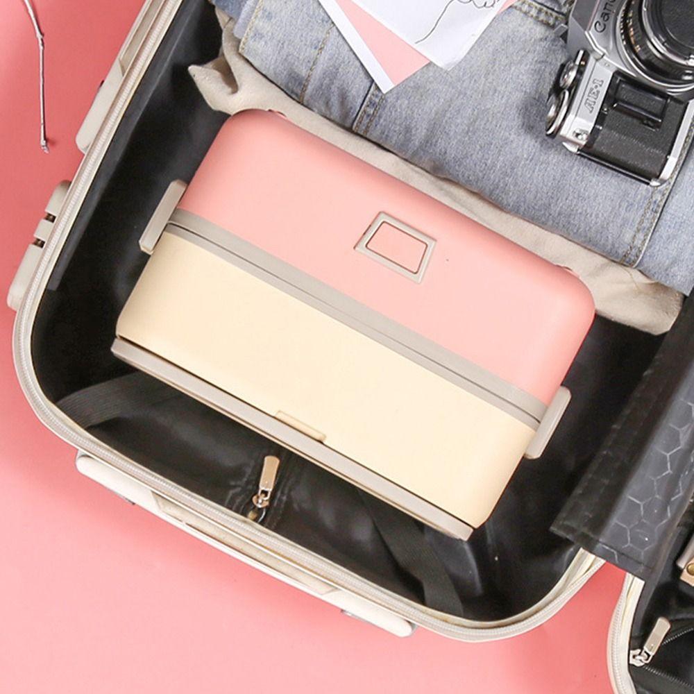 Leaf-proof Electric Heating Lunch Box Quick Heating Portable Insulated Lunchbox For Office Workers