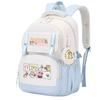 Line puppy cute college style schoolbag large capacity foreign trade campus junior high school students versatile children's backpack