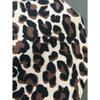 Vintage American Leopard Print Hoodie, Street Hip Hop Casual Hooded Sweatshirt Top for Women, Europe & America Style
