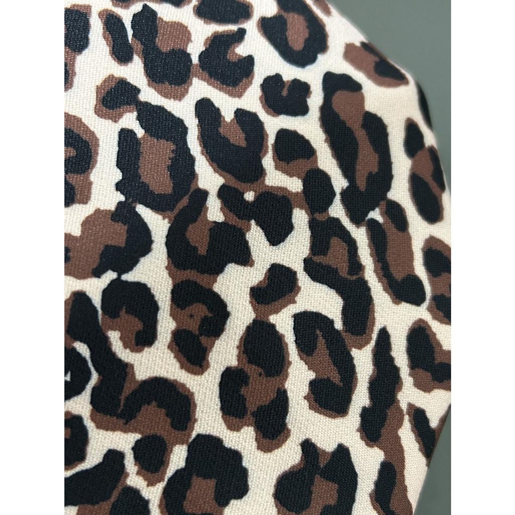 Vintage American Leopard Print Hoodie, Street Hip Hop Casual Hooded Sweatshirt Top for Women, Europe & America Style