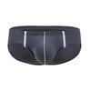 Men Briefs Sexy Low-rise U-Convex Soft Breathable Mesh Panties Patchwork Color Slim Fit Elastic Underwear Daily Wear