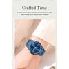 POEDAGAR Elegant Woman Clock Date Week Waterproof Casual Ladies Wristwatch Quartz Stainless Steel Fashion Watches