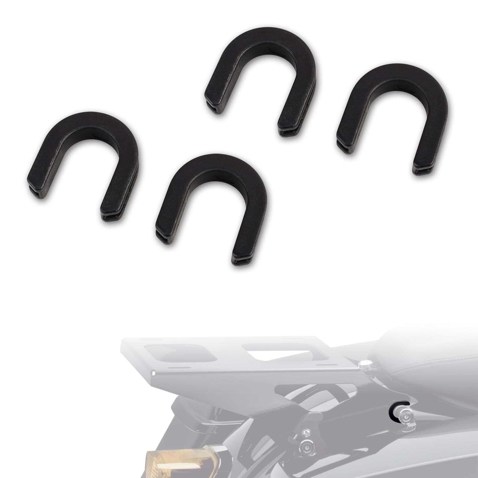 

WOWTK Rear Docking Point Bushing/Grommet for Harley Touring 2009-2024, Road