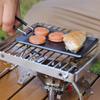 Small Grill Pans Barbecue Griddle Frying Pans Outdoor Picnic Grill Plate Rectangle Small Baking Pans Cooking Utensils