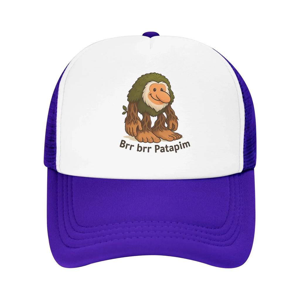 Humor Brr brr Patapim Gentlemen Anime Sport Mesh Baseball Caps Women Unisex Female Beach Dad Hat Snapback Cap