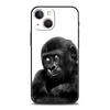 Cute Funny Monkey Phone Case For iPhone 17 16E 15 16 14 13 12 11 Pro Max 7 8 Plus Soft TPU Back Cover