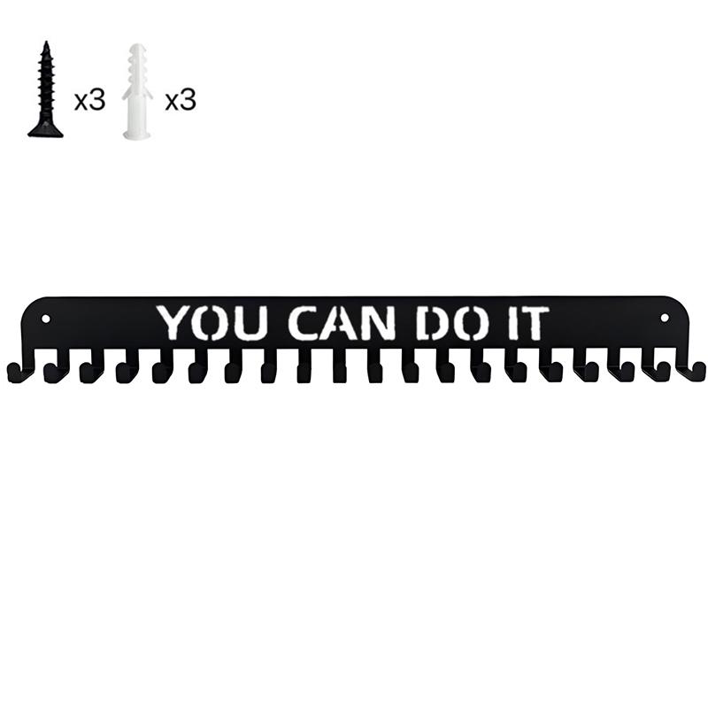 Medal Display Rack Metal Medal Hanger Holder Organizer Wall Mounted Large Capacity Award Holder For Race Soccer Sports Karate