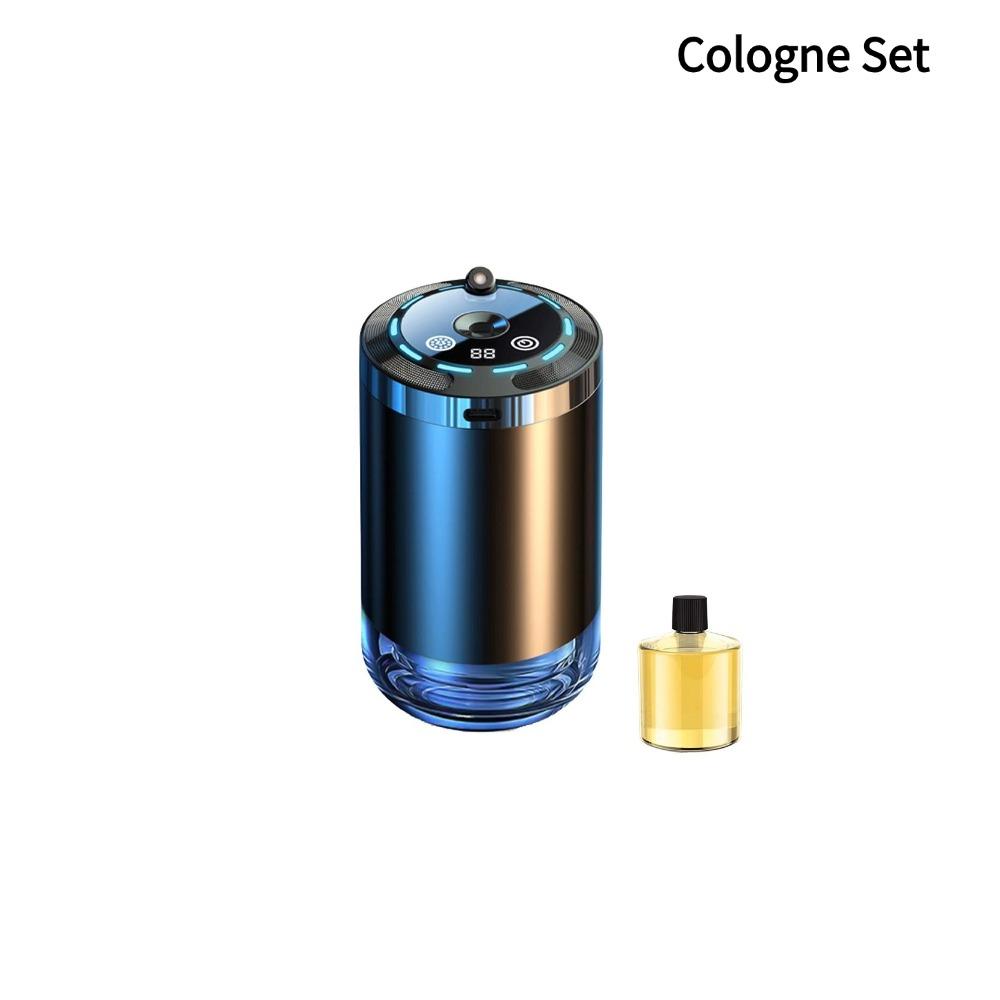 Smart Car Air Freshener Rechargeable Car Aroma Diffuser 5 Modes Adjustable Intelligent Fragrance Humidifier Auto Odor Eliminator