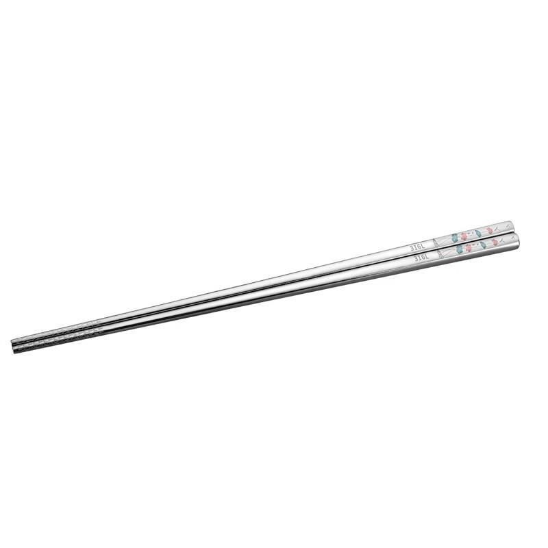 Ru Han Colored Stainless Steel Chopsticks