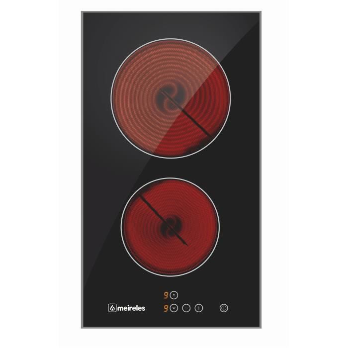 Plaque Chauffante En Céramique - Meireles - MV 1312 - Intégré - Noir - Toucher - 300 Mm