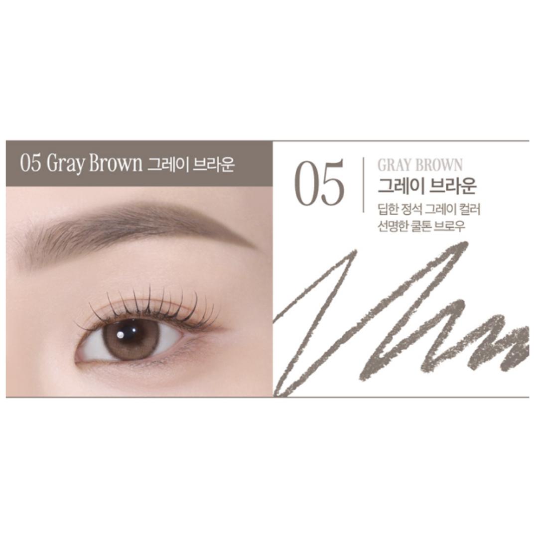 CLIO Kill Brow Auto Hard Wenkbrauwpotlood 0,31g 05 Gray Brown (0.31g / 0.011 oz.)