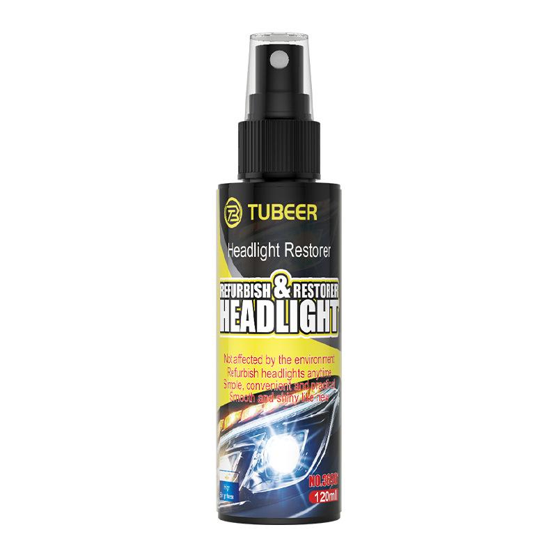 Spray pentru Restaurarea Farurilor, Kit de Recondiționare și Restaurare a Lentilelor de Faruri Auto, Nu Necesită Demontare pentru Ambeleală, Opacitate, Zgârieturi, Polish pentru Detaliere Auto