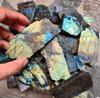 Natural Multi Flashy Labradorite Slab Raw, Healing Gemstone Lot, Labradorite Gemstone Slab.