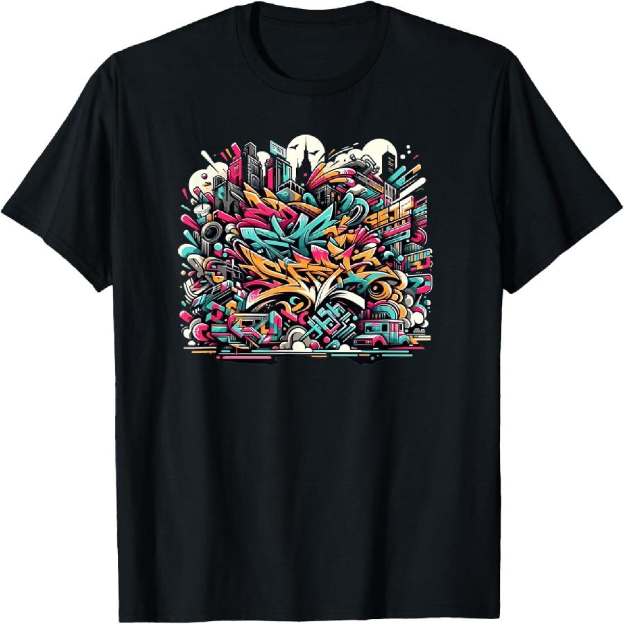 

Graffiti Urban Art T-Shirt XXXXXL чорний