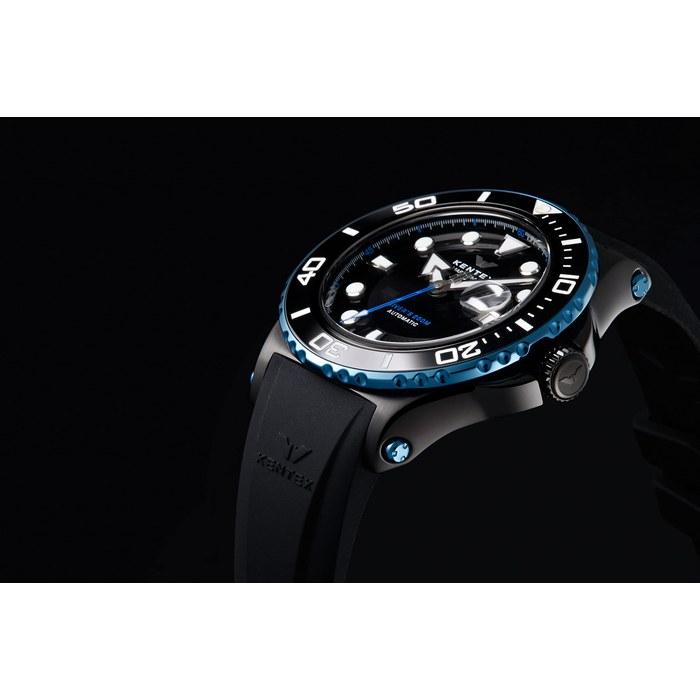 KENTEX Marine Man Seahorse II Watch 200m Waterproof S706M-22 Black