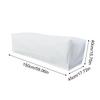 Frostskydd för utomhusväxter 59 X 15,7 X 17,7 tum Vinterväxtskydd med dragsko Non-woven omslag för utomhusfönsterbänk