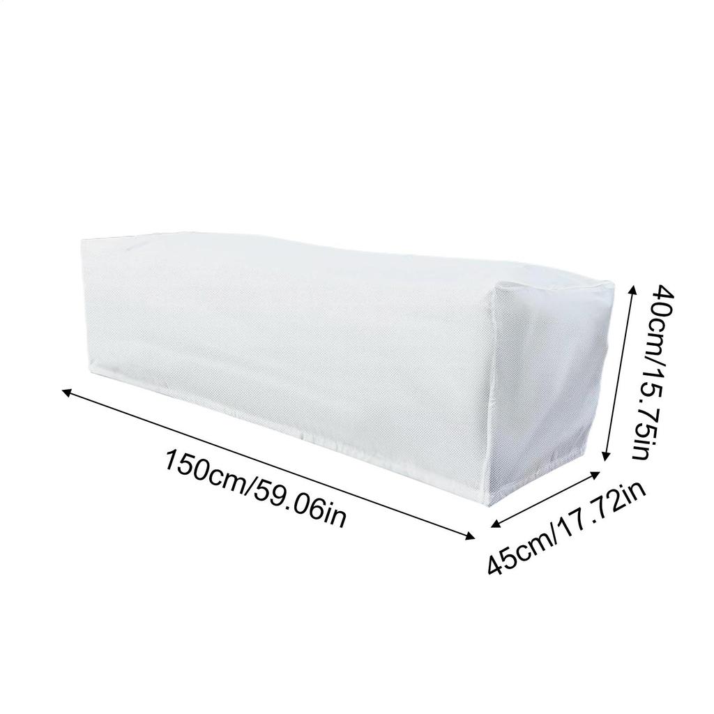 Frostskydd för utomhusväxter 59 X 15,7 X 17,7 tum Vinterväxtskydd med dragsko Non-woven omslag för utomhusfönsterbänk