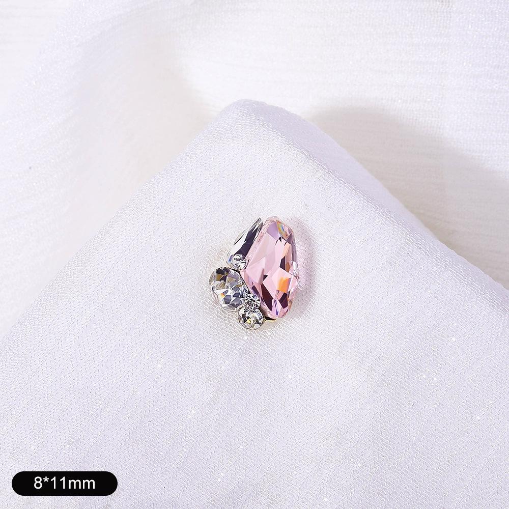 

Нейл-арт, набор из бриллиантовых шариков, законченное украшение из бриллиантов для нейл-арта, супер блестящий прямоугольный набор бриллиантов ручной работы с жемчужным украшением