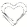100Pcs Electroplated Paper Clips Silver/Rose Gold/Gold Cute Paper Clips Office Clips  Office Home