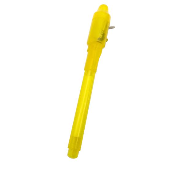 Unsichtbare Tinte Stift Eingebautes UV-Licht Magischer Marker Geschenk Schüler Schule Schreibwaren