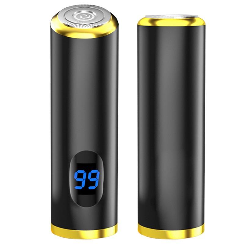 New High-end LCD Portable Mini Electric Razor Electric Shaver Travel Home Car USB Charging