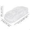 1/28 RC Car Body Shell Clear Crianças Adultos Presentes Fácil de Instalar Modificação Pats 3,86" Distância entre eixos