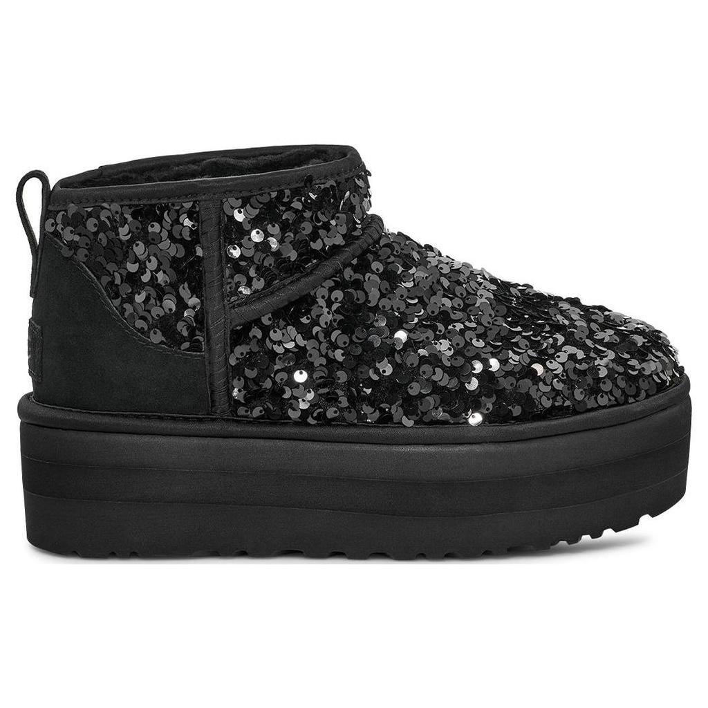 UGG Ultra Mini Chunky Sequin 'Black' Women's 1135060-BLK