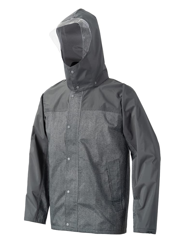 

Kita Rainwear No. 2920 Ledge Rain Breathable & Stretch Hybrid Rainwear, Gray, XL