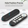 Silicone Remote Case Anti-Slip Protective Cover with Lanyard TV Remote Control Case Remote Cover for Google TV Streamer 4K
