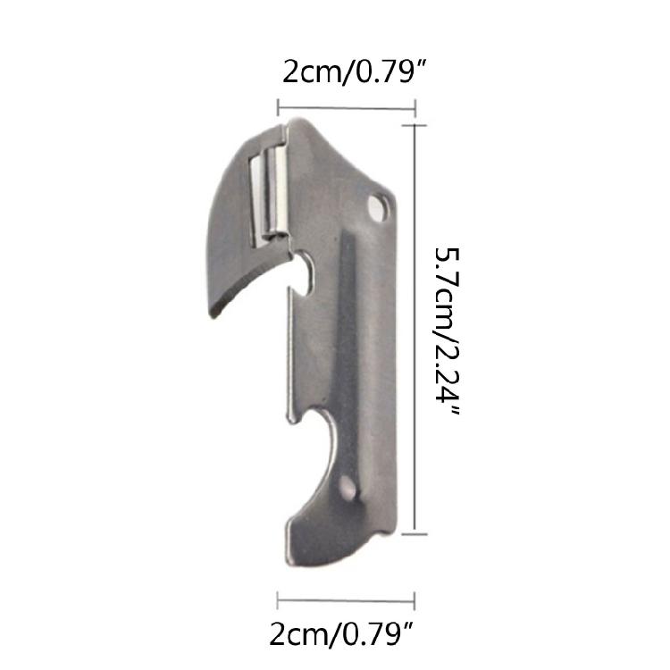 Foldable Easy Manual Can Opener Bottle Opener Strong Practicality Bar Tools