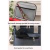 Large Capacity Insulated Lunch  Bag with Shoulder Strap Thermal Lunch Pouch  Travel Picnic
