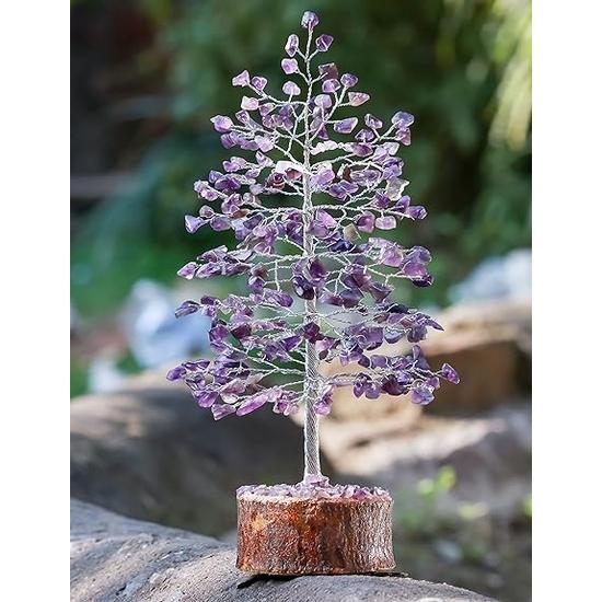 Crocon Drahokamový Strom Peněz Feng Shui Bonsaj pro Štěstí Generátor Energie Reiki Léčení Vyvažování Čakrových Kamenů