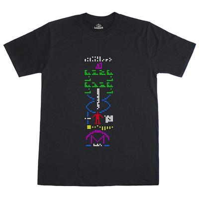 Message d'Arecibo Message Interstellaire Espace Geek Homme Coupe Standard T-Shirt