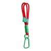 1 Piece Fashion Colorful Braided Lanyard Keychain Anti-Lost Knot Nylon Rope Keyring For Car Backpack Pendant Jewelry Accessories