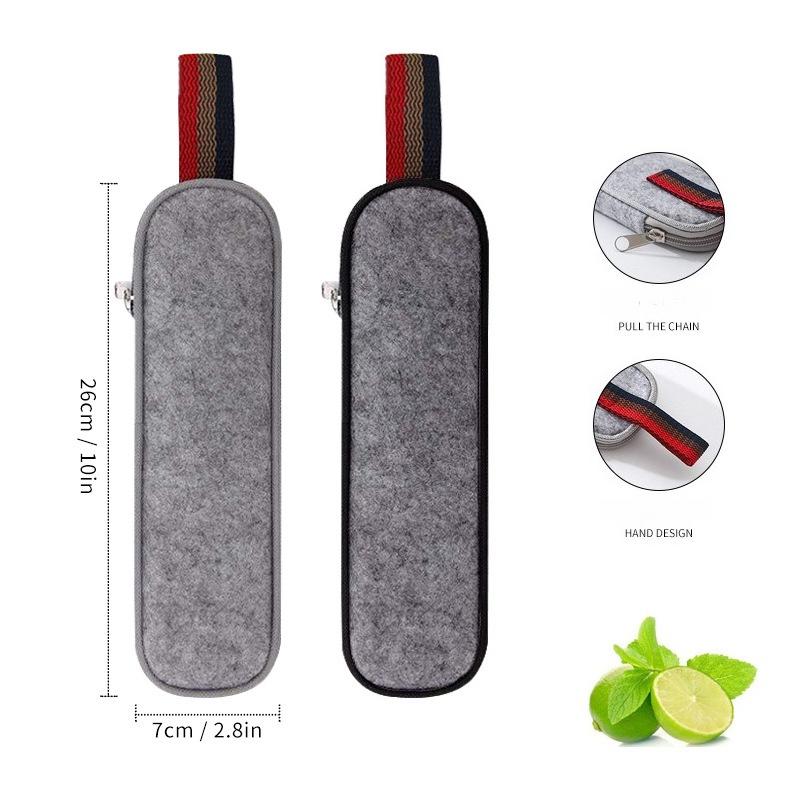 1SET/7PCS Stainless Steel Cutlery Set Straw Knife, Fork Spoon Chopsticks Outdoor Camping Travel Portable Tableware