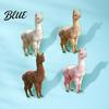 Durable Enamel Brooch Pin Alpaca Design Zinc Alloy Vibrant Healing