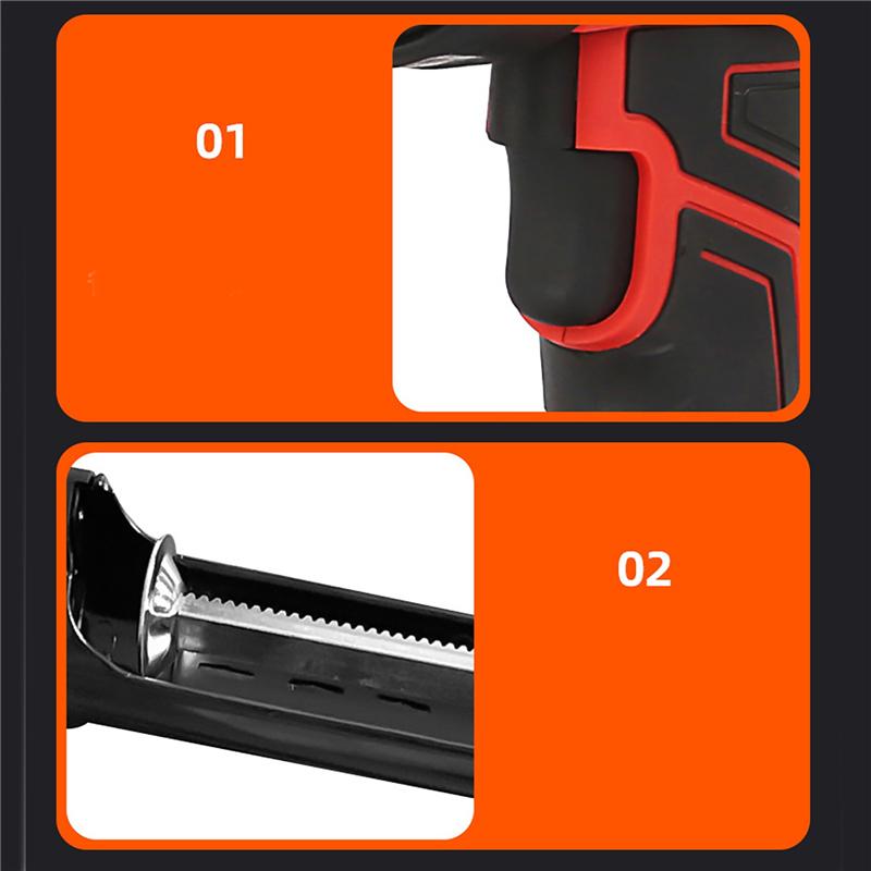 Wireless Electric Caulking Gun 18V Glass Glue Seam Filling Gun Electric Sewing Glue Tool for Kitchen Bathroom Doors and Windows