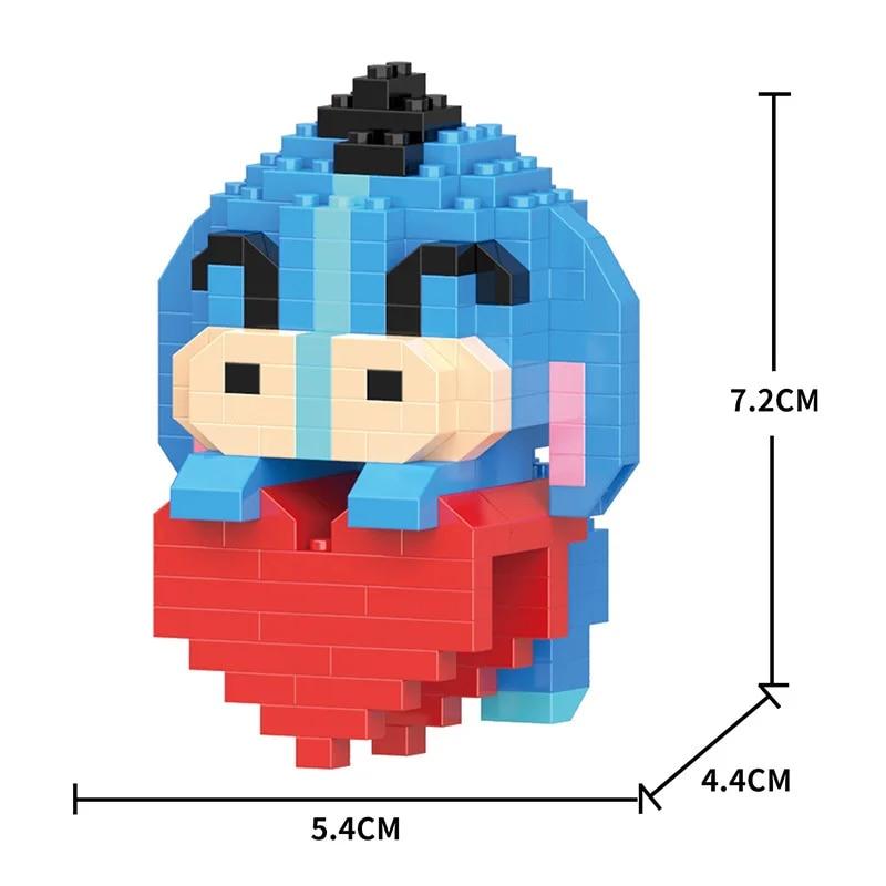 Cartoon Building Blocks, Animal Dolls, Educational Assembling Toys, Ornaments, Small Particles, Children's Birthday Gifts