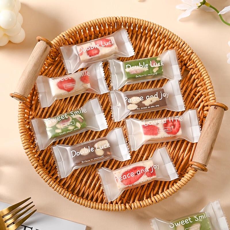 Clear Nougat & Candy Packaging Bags
