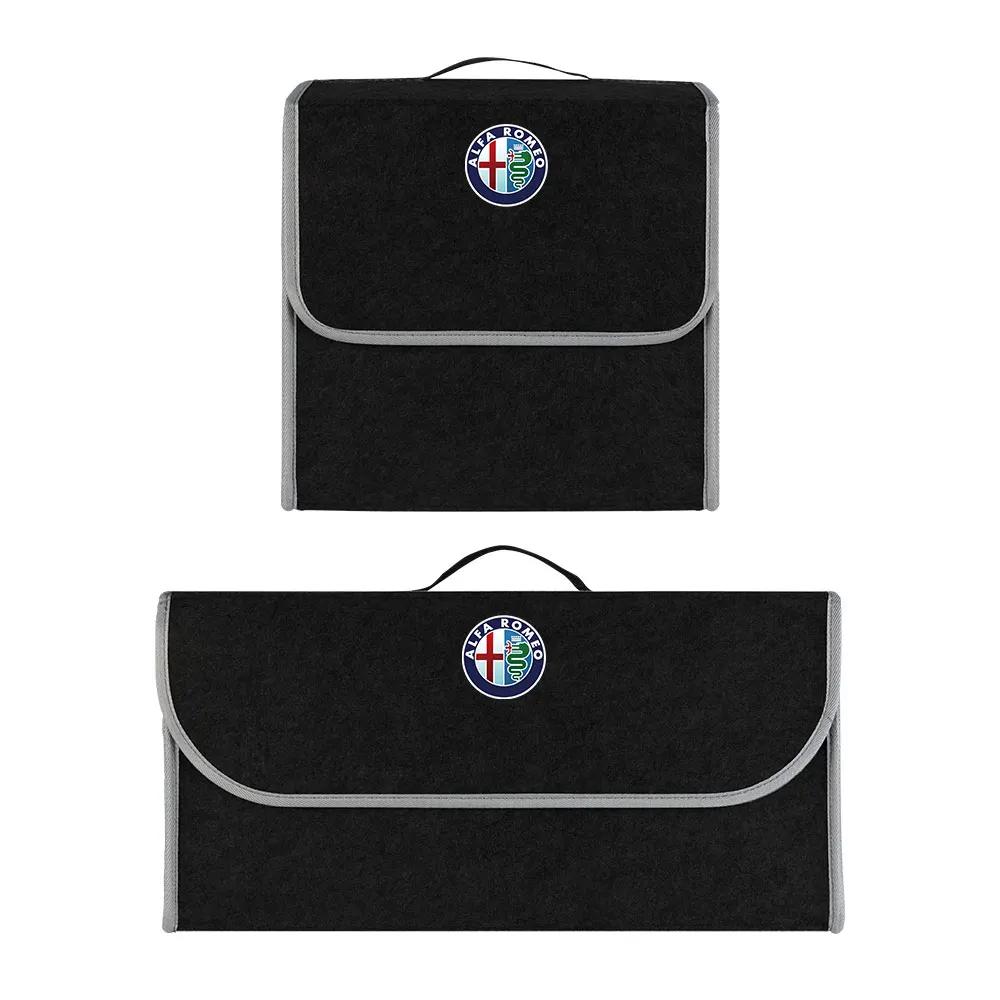 Autoaufkleber Für Alfa Romeo Auto-Aufbewahrungstasche Faltbare Reise-Ordnungsbox Kofferraum-Werkzeugkasten Für Alfa Romeo Giulietta 147 Giulia Spid