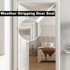1PC 118.1/236.22in Window Dustproof Soundproof Bedroom Door Weather Sealing Strip  Self Adhesive Anti-Collision Sound Insulation