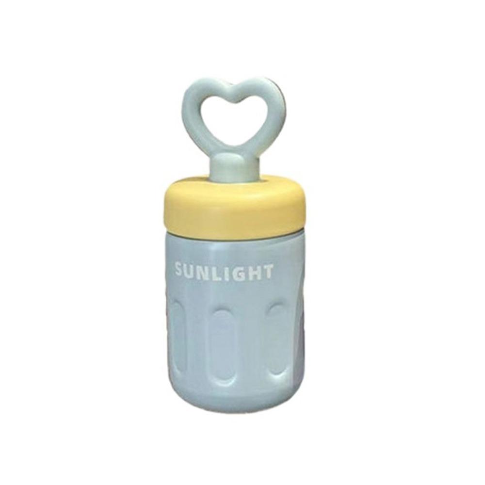 Keep Warm Keep Ice Love Handle Straw Cup Stainless Steel Coffee Mug Insulated Bottle Cup Student