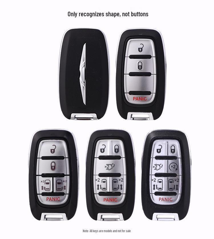 KAKTUS Car Key Case for Chrysler, Dodge, Jeep, Grand Cherokee