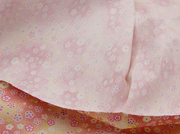 misakinoya Chirimen Japanese Pattern Large Floral Tsumami-zaiku Fabric, Size, Pattern, DIY, Handmade, 3030cm