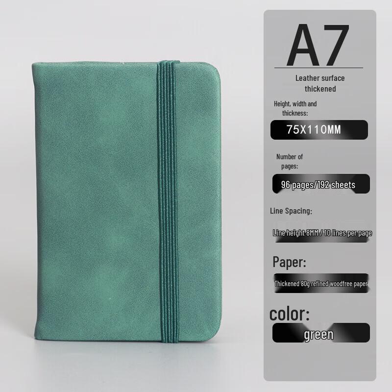Xutong Portable Pocket Notebook a7 зеленый