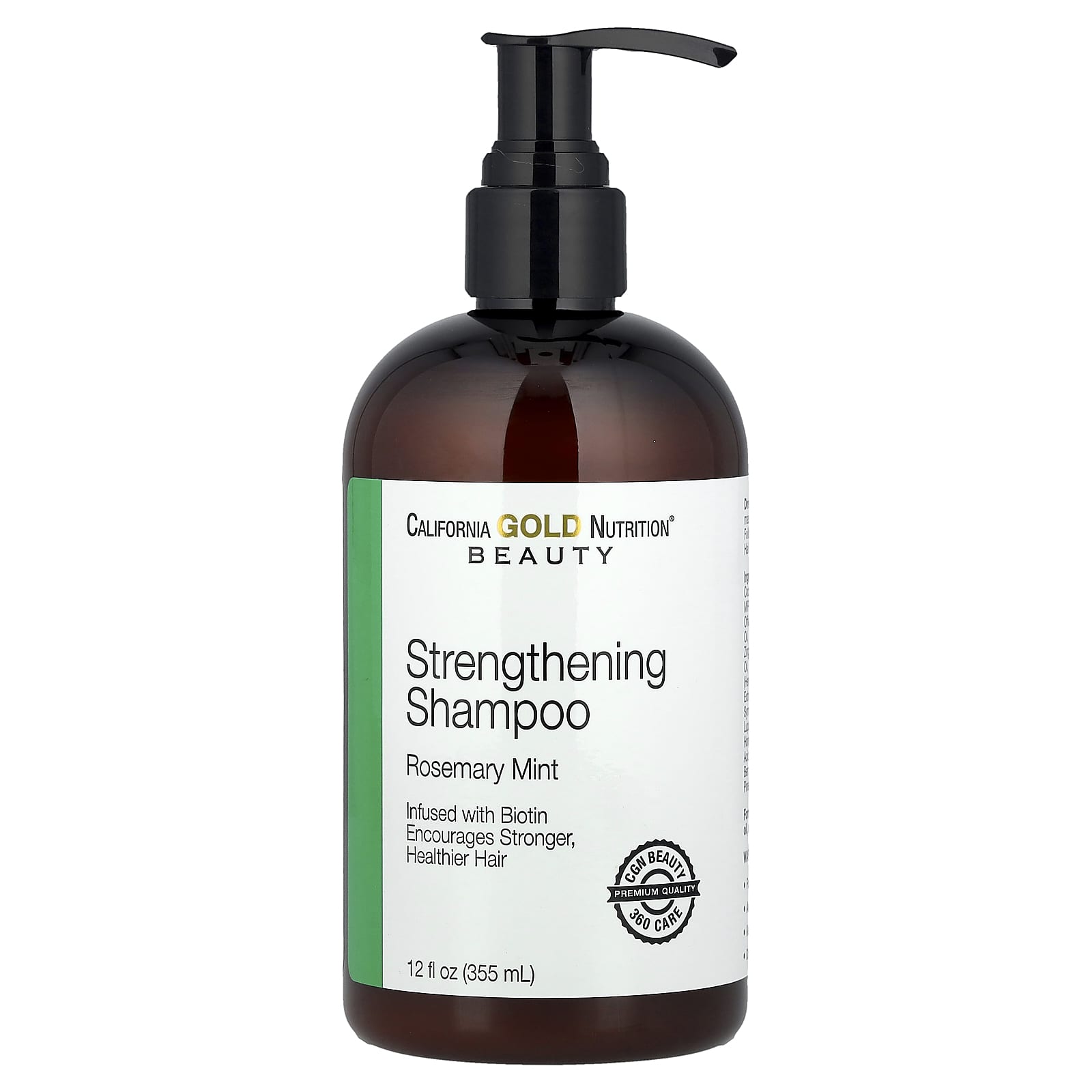 

Beauty, Strengthening Shampoo, Biotin, Rosemary Mint, 355Ml(12Fl Oz)
