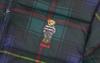 POLO RALPH LAUREN Kids Girls’ Hooded Down Jacket, Polo Bear Embroidery, Tartan Plaid Print, Multi-Color, Size 6X (01010023)