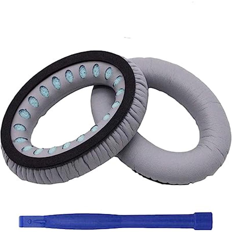 

Сменные амбушюры QC-15 Амбушюры Подушечки Наушники Амбушюры совместимы с наушниками Bose QuietComfort25 QC2 QC35 QC15 AE2 AE2I серый